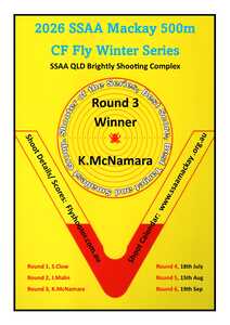 Winner 500m Winter Series 2026