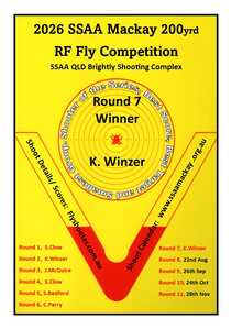 200yrd RF Competition 2026 Winner 200yrd RF Competition 2026 Winner