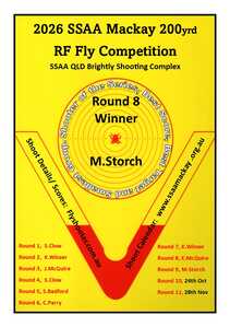 200yrd RF Competition 2026 Round winner