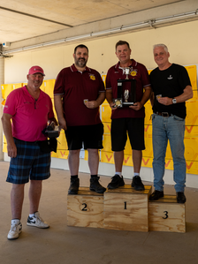3 gun podium