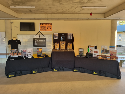 Prize Table Sun morning